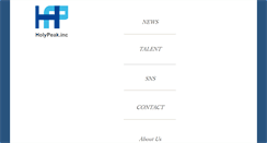 Desktop Screenshot of holypeak.com